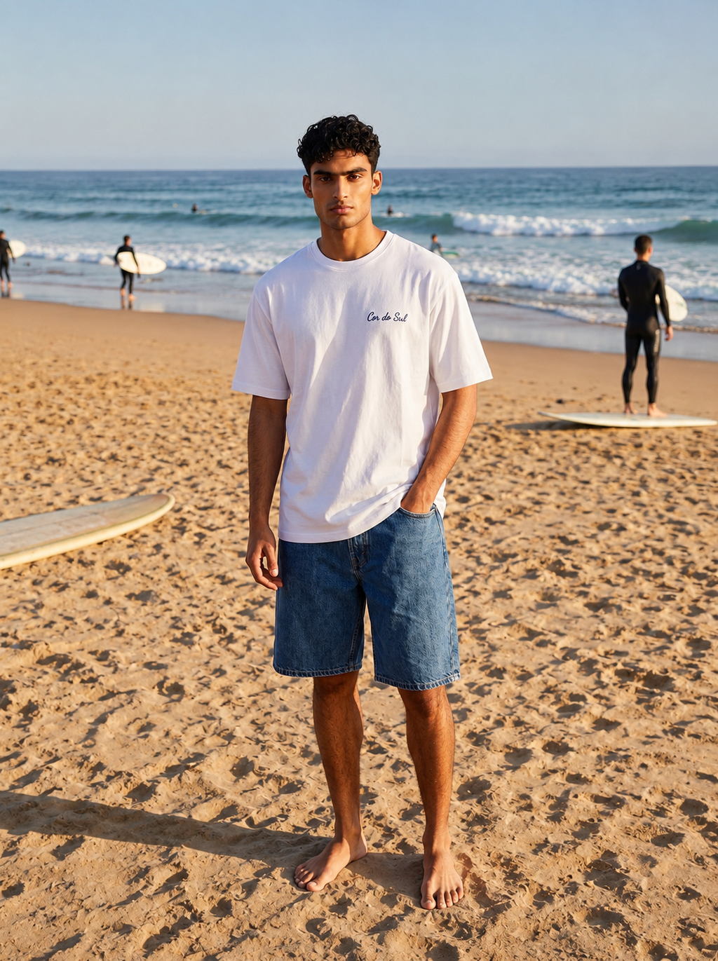 T-Shirt Praia Lagos - White