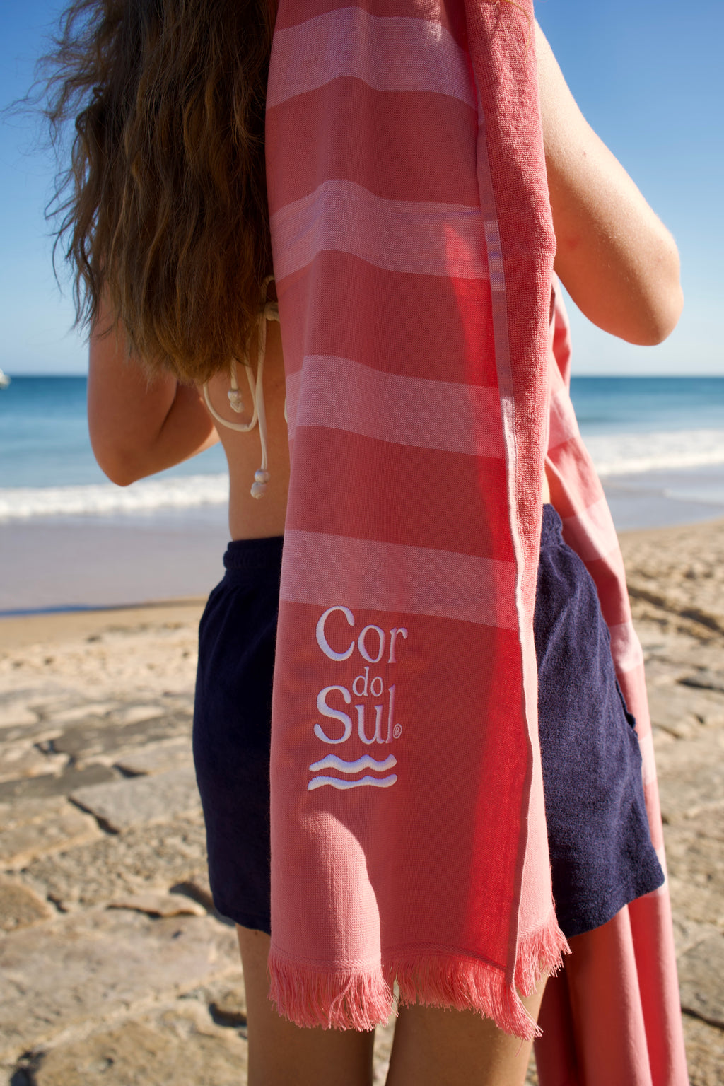 Fouta de Praia Cor Do Sul