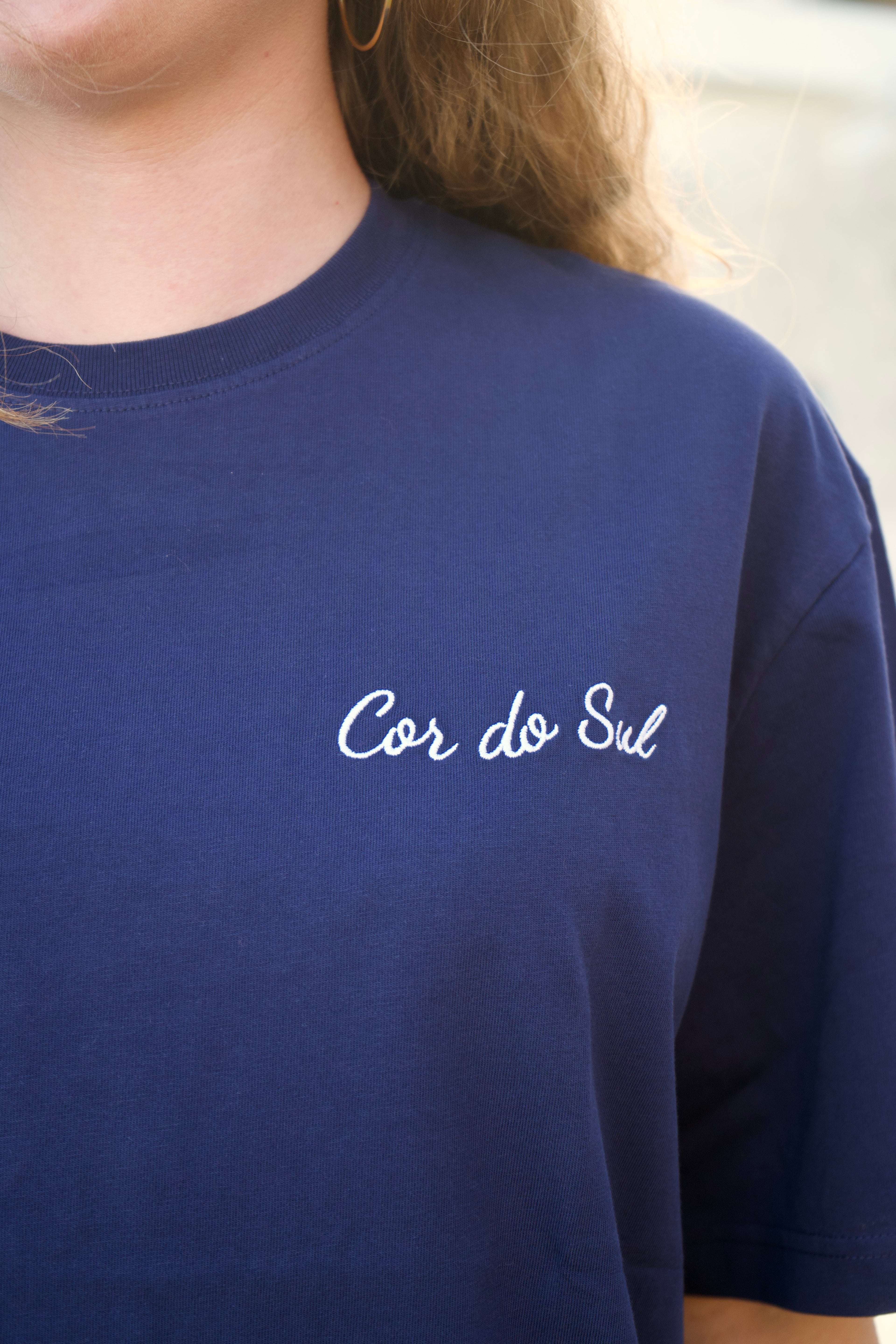T-Shirt Praia Lagos - Blue